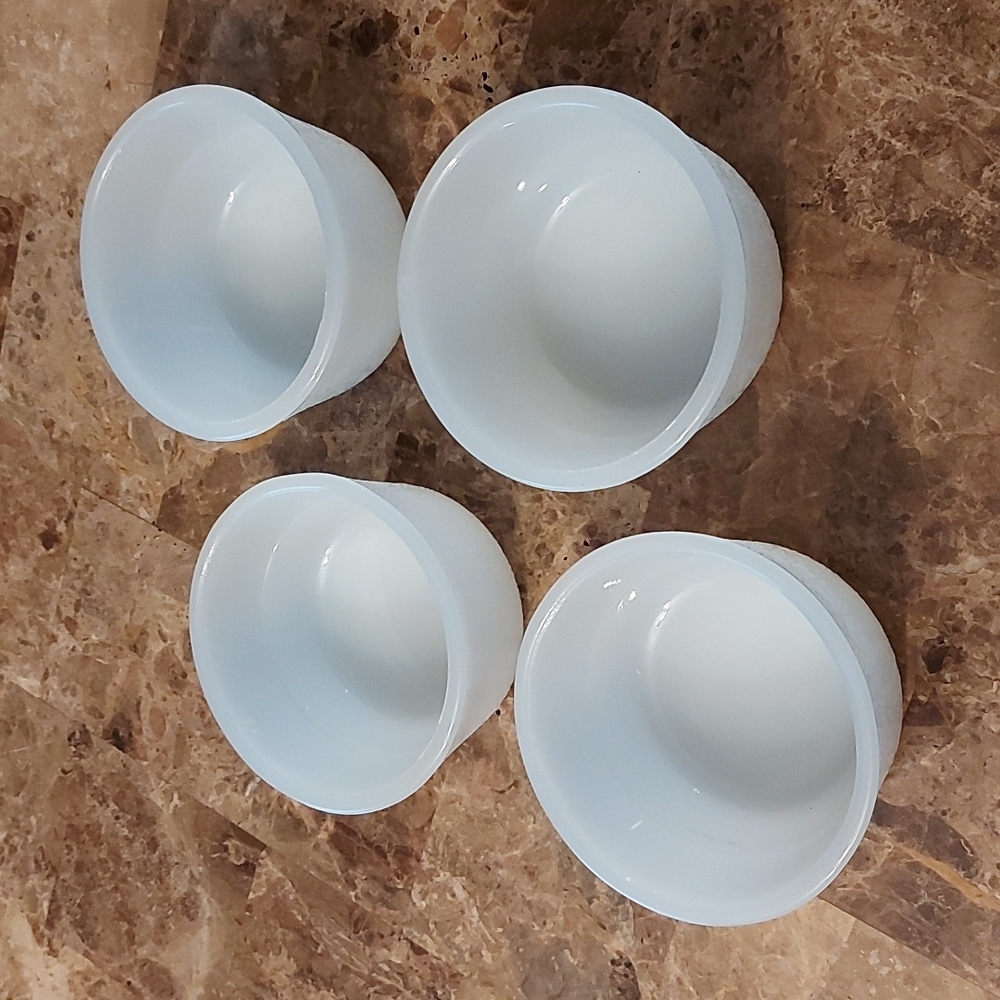 Glasbake Vintage Custard cups, set of 4, EUC